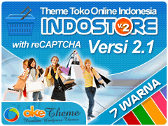IndoStore Theme versi 2.1