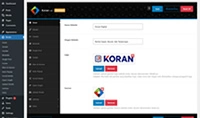 Koran Theme Options