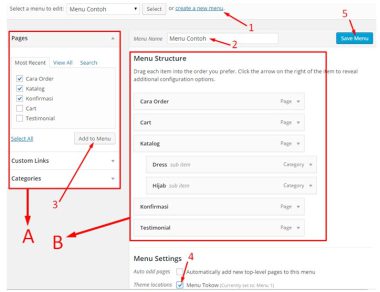 tutorial custom menu wordpress