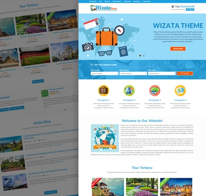 wizata wordpress theme