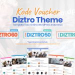 Promo Diztro Theme, Diskon up to 60% 7 diztro promo