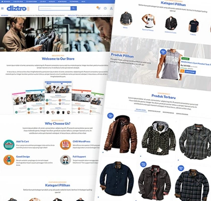diztro wordpress theme