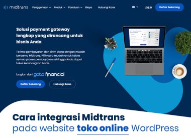 cara integrasi midtrans pada website toko online wordpress