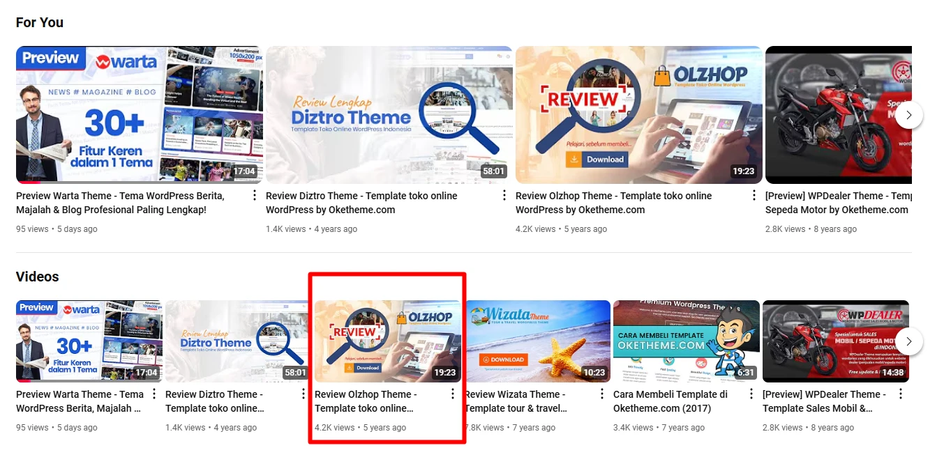 Thumbnail Bergerak (Animated Thumbnail) di YouTube: Pengertian dan Cara Menggunakannya 3 arahkan cursor