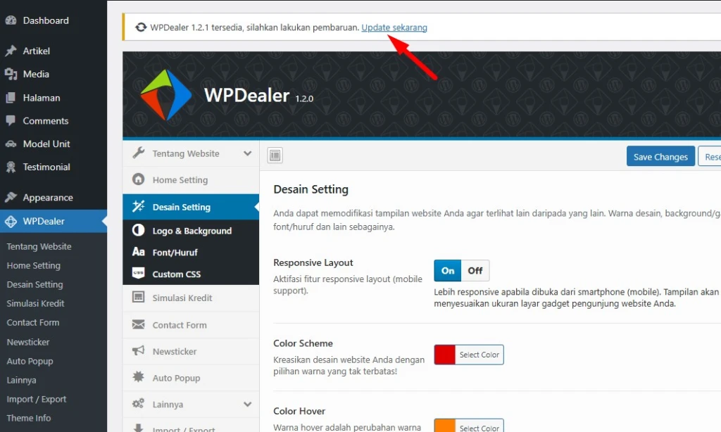 Minor Update WPDealer Versi 1.2.1 2 cara update wpdealer v1.2.1