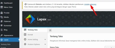 cara update oketoko v1.1.6