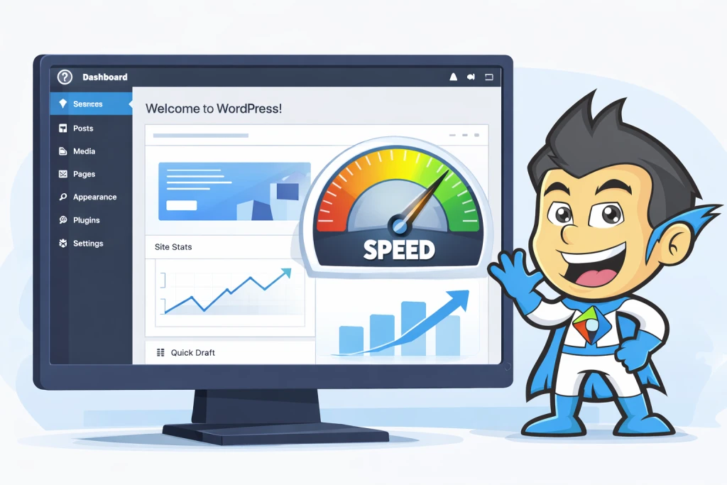 10 Cara Mempercepat Website WordPress 1 Ilustrasi Mempercepat Website WordPress dengan Optimal