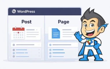 Ilustrasi Perbedaan Post dan Page di WordPress