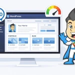 Ilustrasi Website Personal Branding Profesional