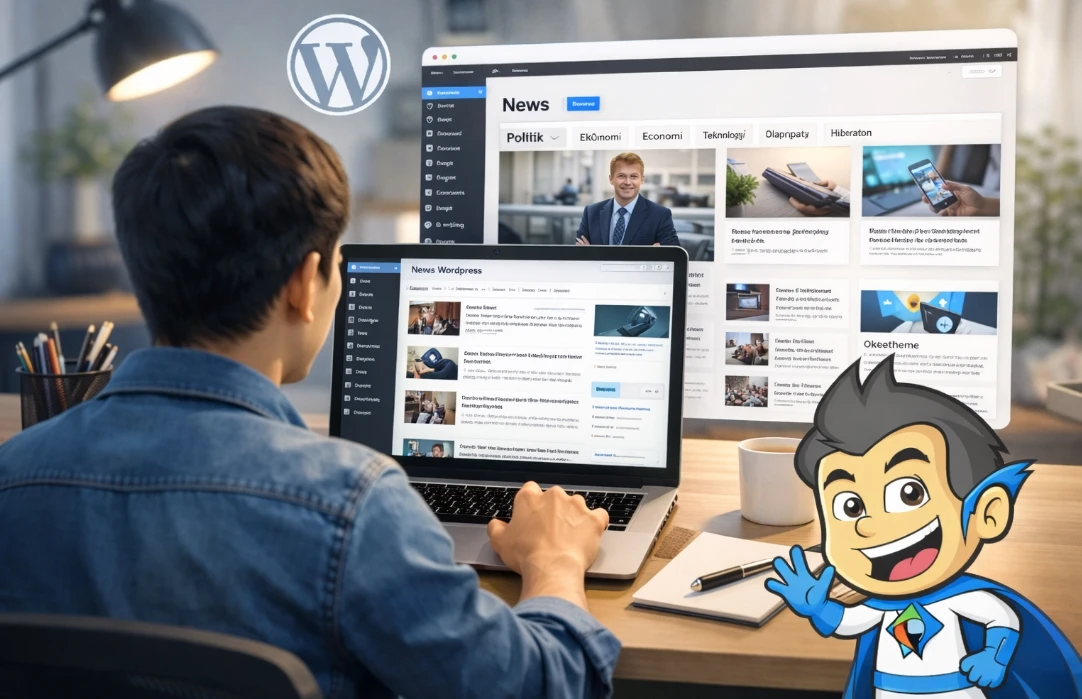 Membuat Website Berita dengan WordPress dan Tema Premium